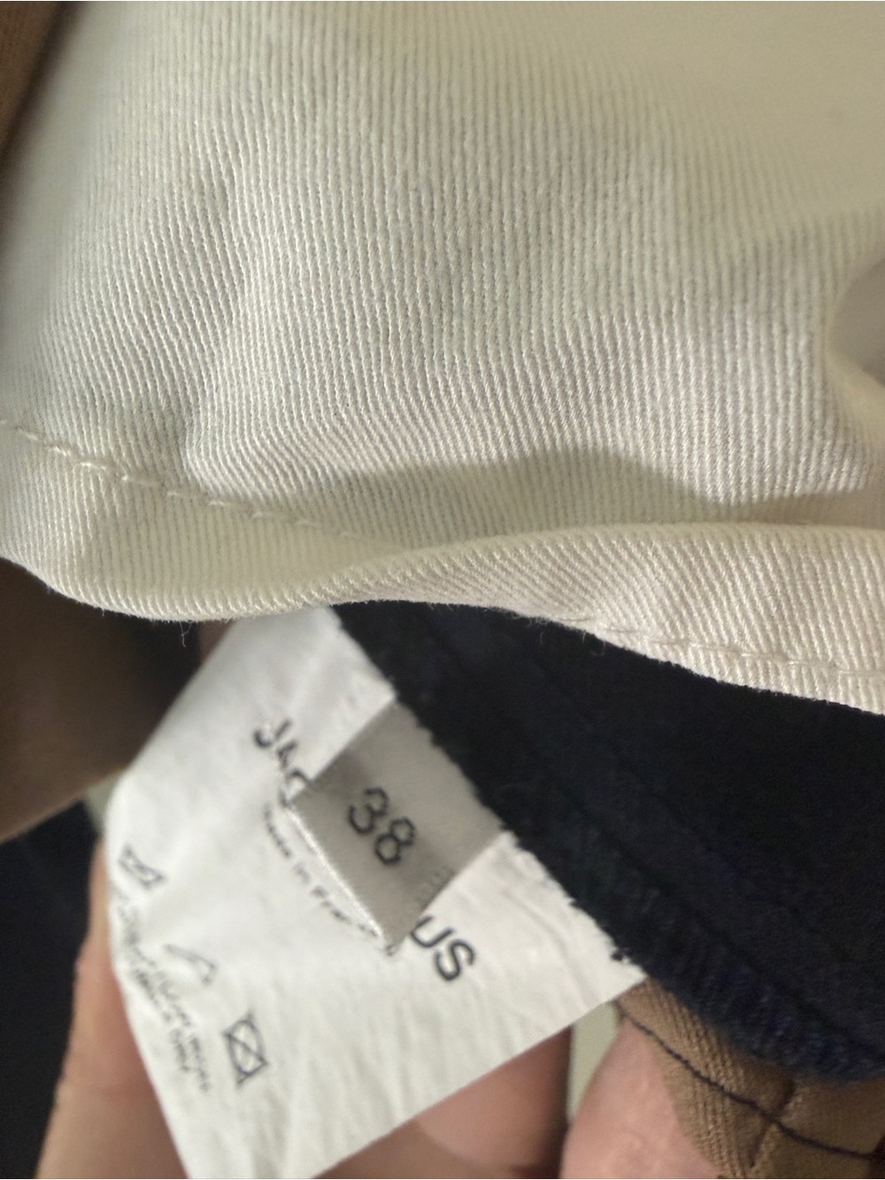 Jacquemus Navy & Multicolour L'Enfant Asymmetrical Dress - Picture 6 of 9